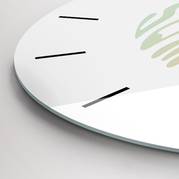 Orologio rotondo in vetro Ciao Estate!