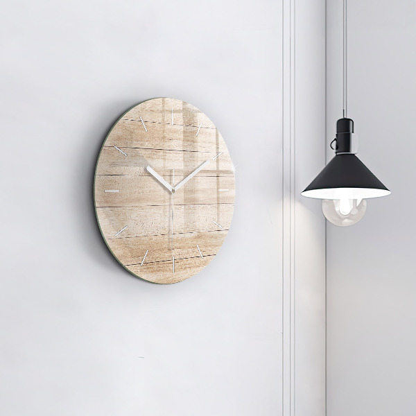 Orologio rotondo Struttura in legno