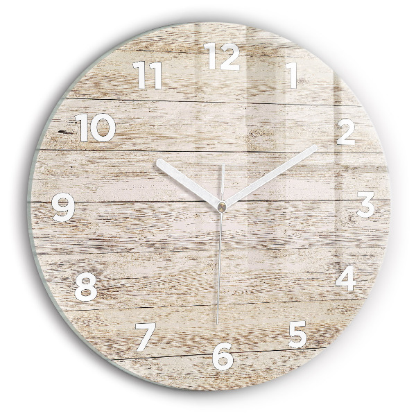Orologio rotondo Pannelli in legno
