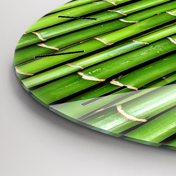 Orologio rotondo Bambù asiatico