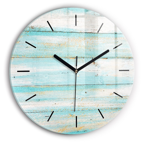 Orologio rotondo Tavole blu