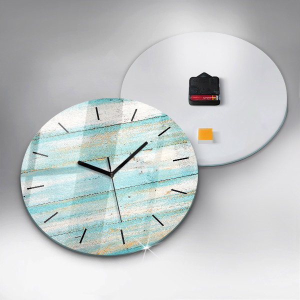 Orologio rotondo Tavole blu