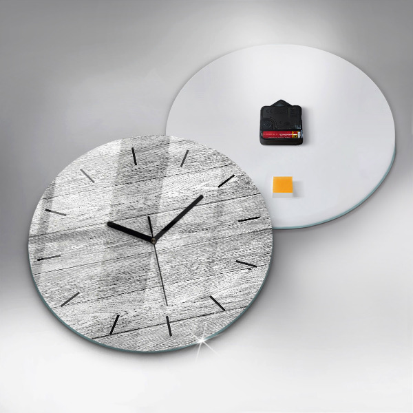 Orologio rotondo Pannelli in legno