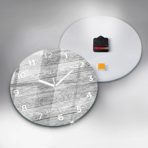 Orologio rotondo Pannelli in legno