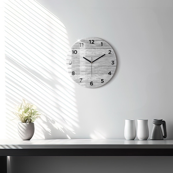 Orologio rotondo Pannelli in legno