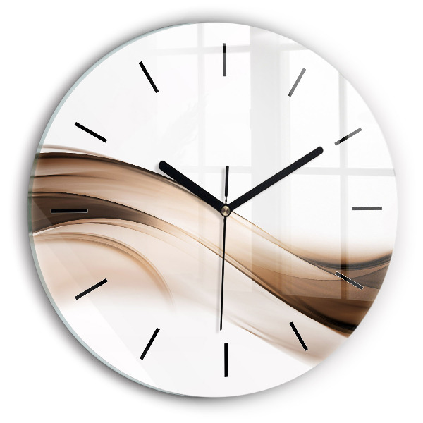 Orologio rotondo Linea di astrazione