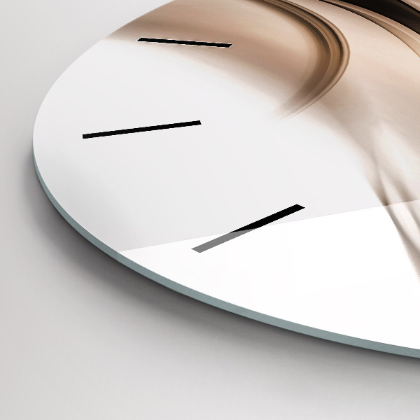 Orologio rotondo Linea di astrazione