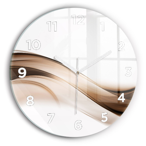 Orologio rotondo Linea di astrazione
