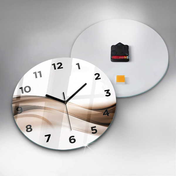 Orologio rotondo Linea di astrazione