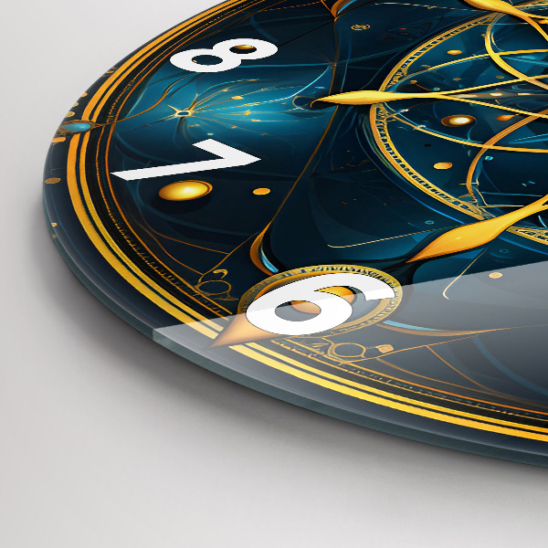 Orologio rotondo in vetro Orologio oroscopo