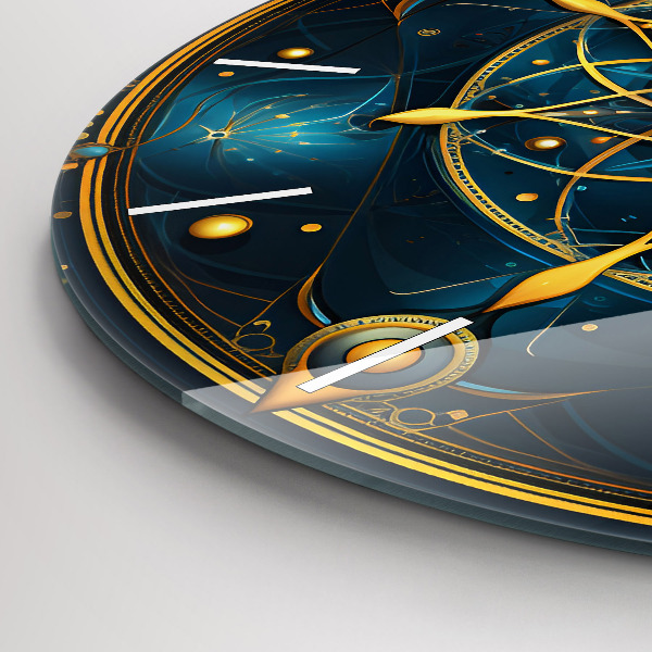 Orologio rotondo in vetro Orologio oroscopo
