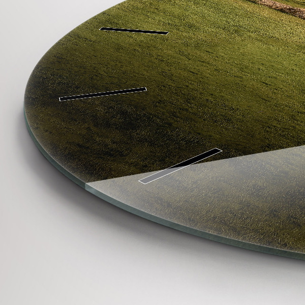 Orologio rotondo in vetro Stonehenge Nimbostrato