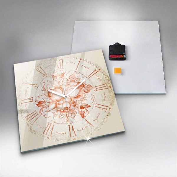 Orologio quadrato Motivo romano