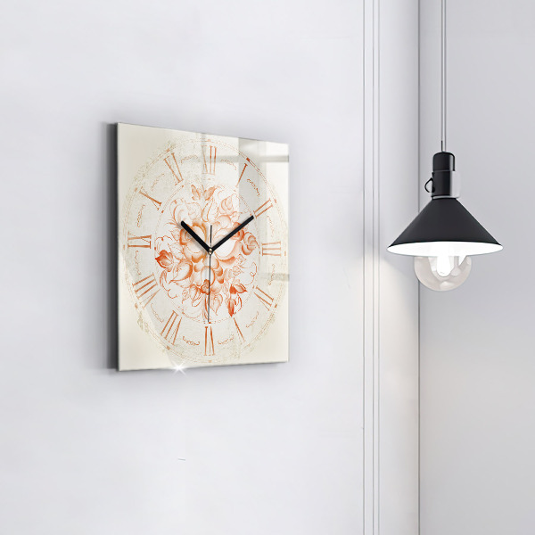 Orologio quadrato Motivo romano