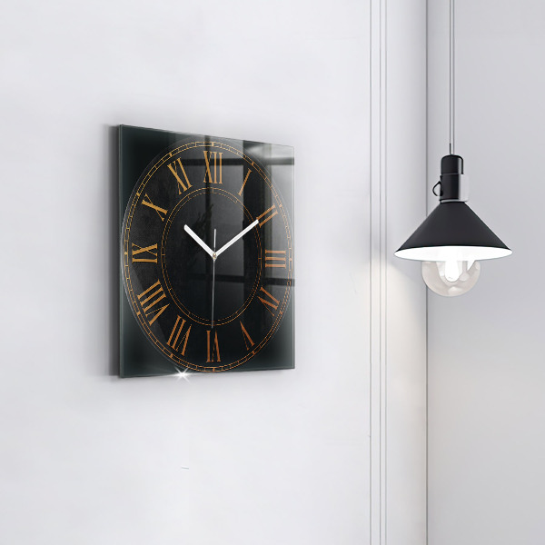 Orologio quadrato Vecchi numeri romani