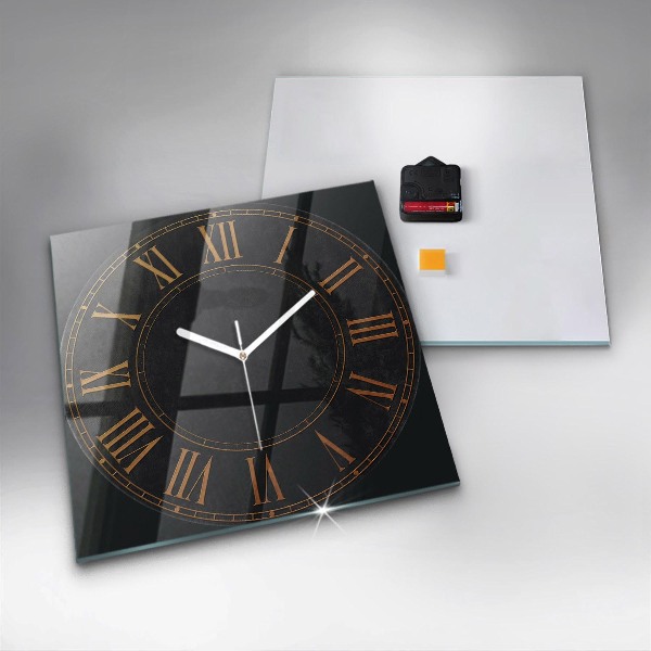Orologio quadrato Vecchi numeri romani