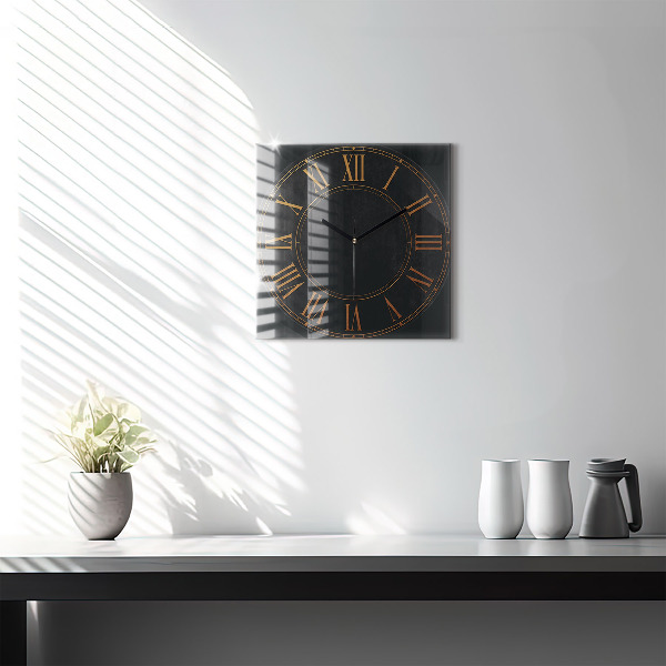 Orologio quadrato Vecchi numeri romani
