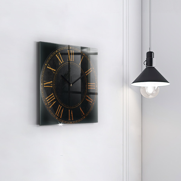 Orologio quadrato Vecchi numeri romani