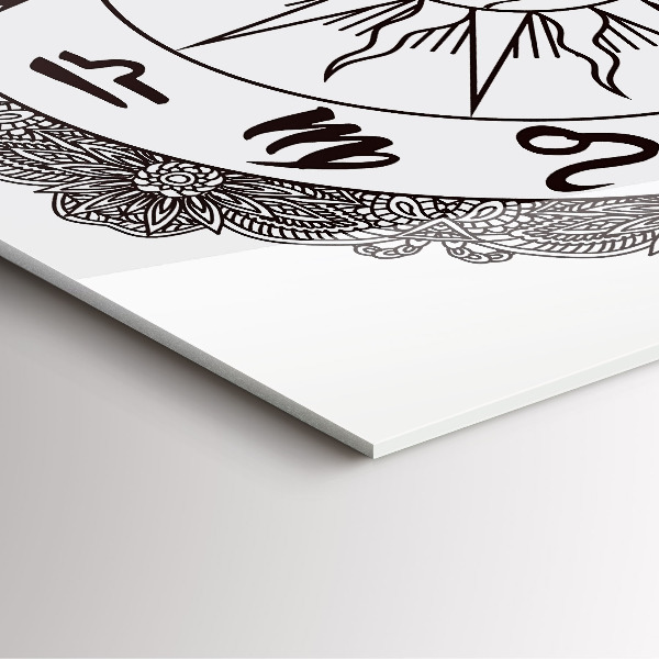 Orologio quadrato Zodiaci decorativi