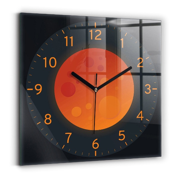 Orologio quadrato Luna piena