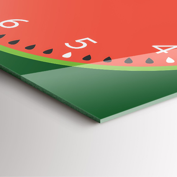 Orologio quadrato Anguria dolce