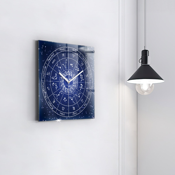 Orologio quadrato Costellazioni zodiacali