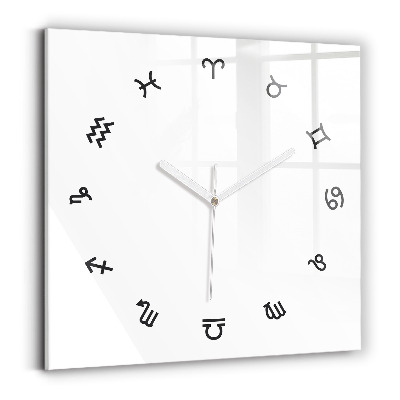 Orologio quadrato Zodiaci minimalisti
