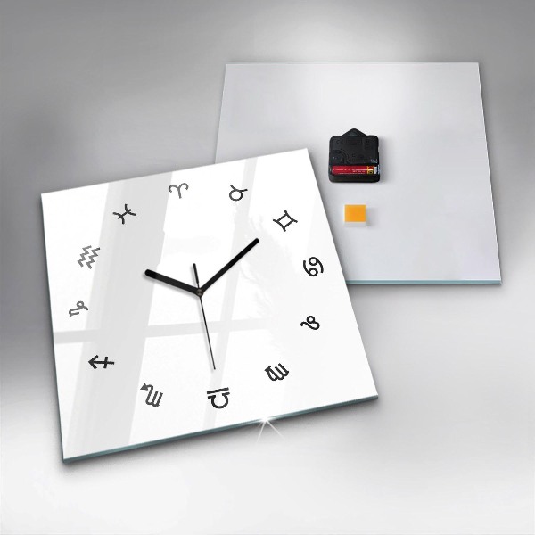 Orologio quadrato Zodiaci minimalisti
