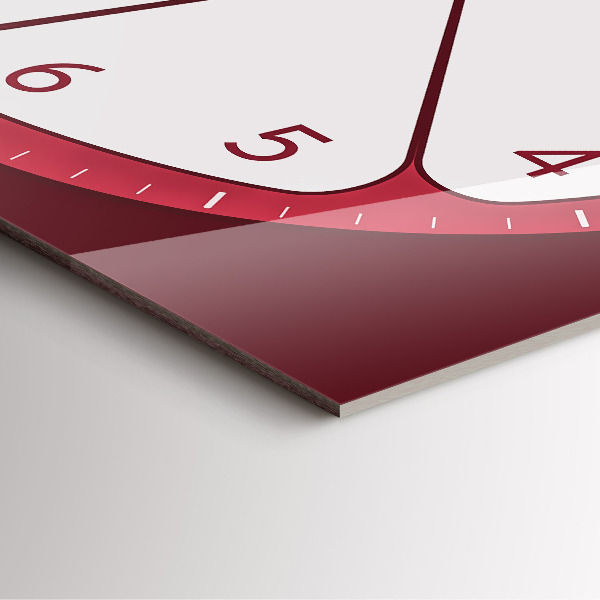 Orologio quadrato Frutta tagliata