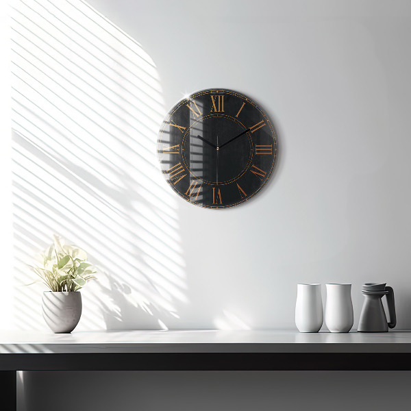 Orologio rotondo Vecchi numeri romani