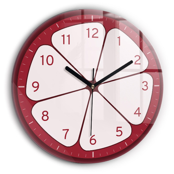 Orologio rotondo Frutta tagliata