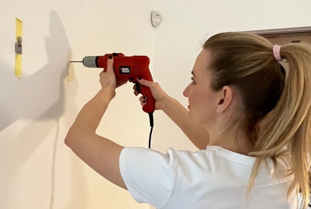 installazione dello specchio